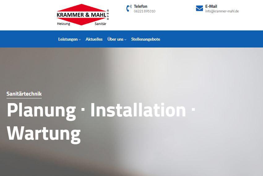 Krammer & Mahl GmbH Heidelberg | Heizung und Sanitär